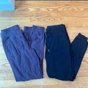Pair of Lululemon cotton joggers